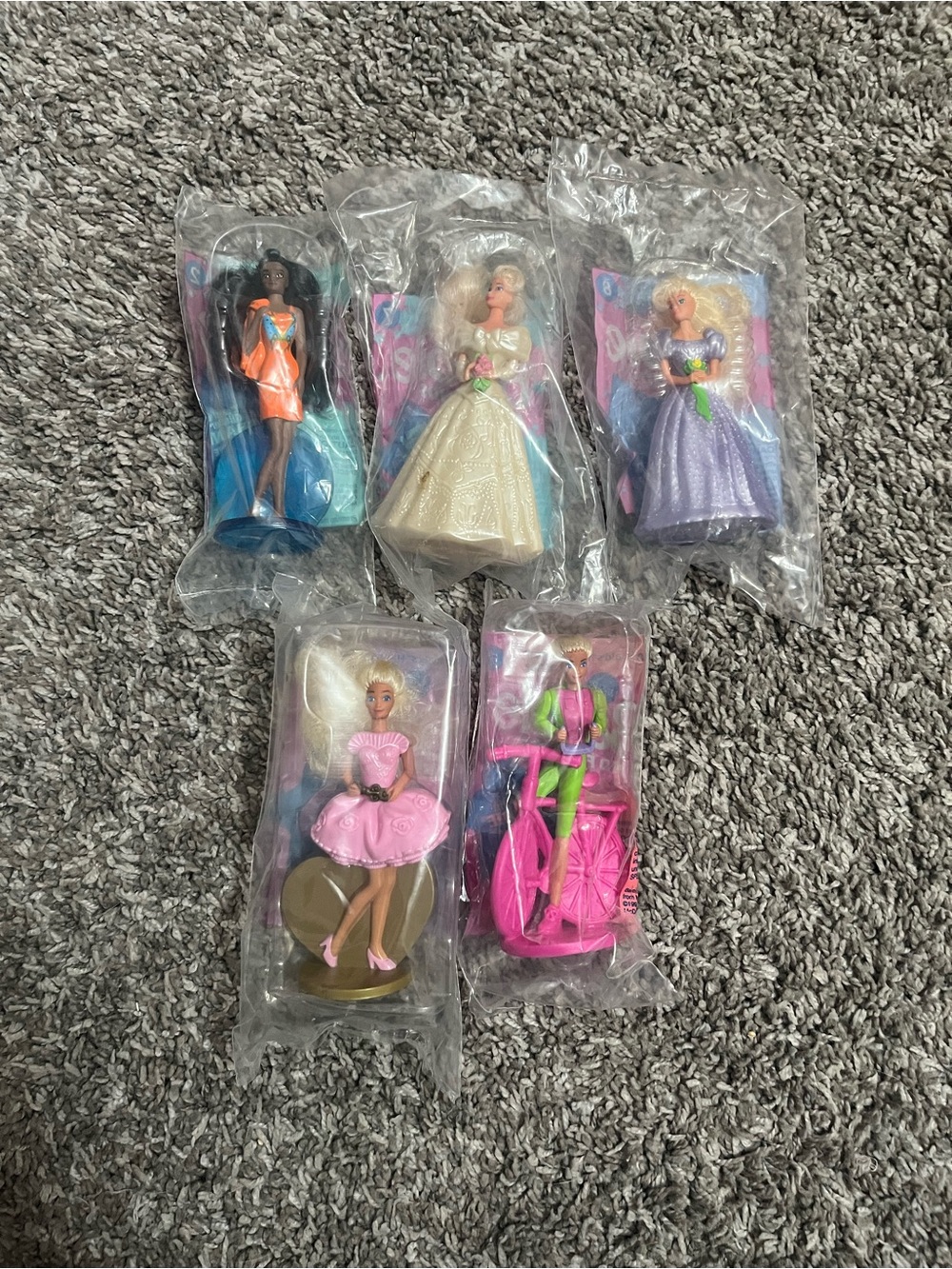 Vintage Barbie McDonald’s happy meal toys